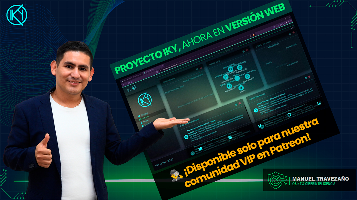 Iky OSINT Web